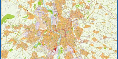 Map of Toulouse, দোকান