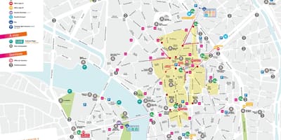 Map of Toulouse জায়গা 